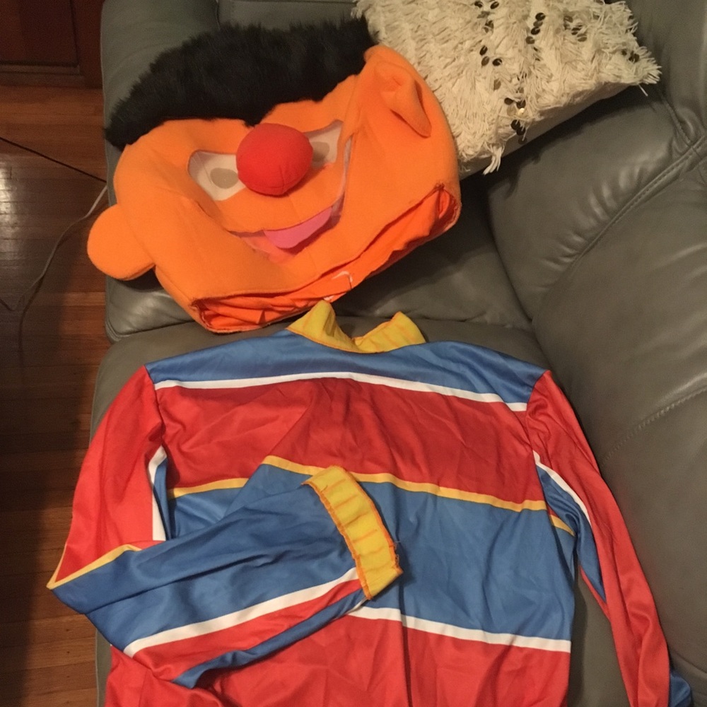 Sesame Street Ernie adult xl costume